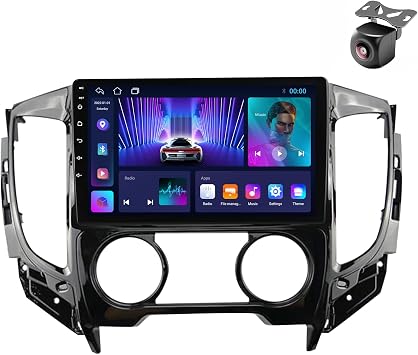 Android 13 System for Mitsubishi Pajero Sport 3 L200 5 Triton 3 2015-2019 2 DIN Car Stereo With FM CarPlay Auto GPS Navigation Touch Screen Upgrade Car Radio Multimedia Player M150CP 4core 2+32G
