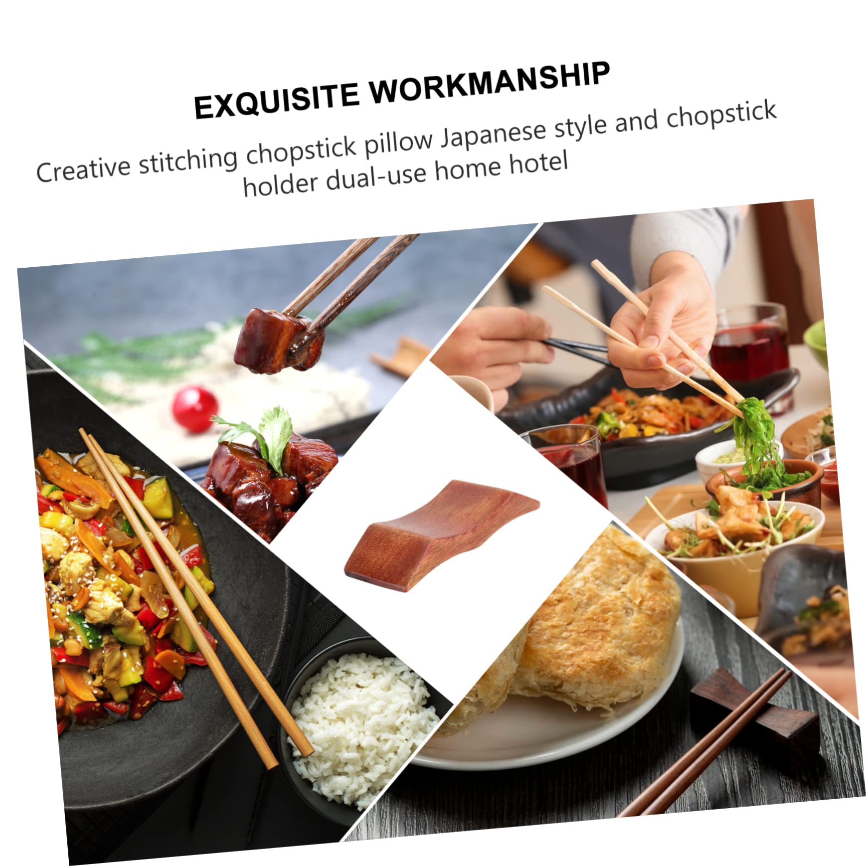 VINTORKY 4pcs Chopstick Rest Versatilen Holder Chopstick Rack Chinese Chopsticks Dinner Table Decor Home Tableware Silverware Rest Rack Kitchen Utensils Decorative Chopstick Stand Phoebe