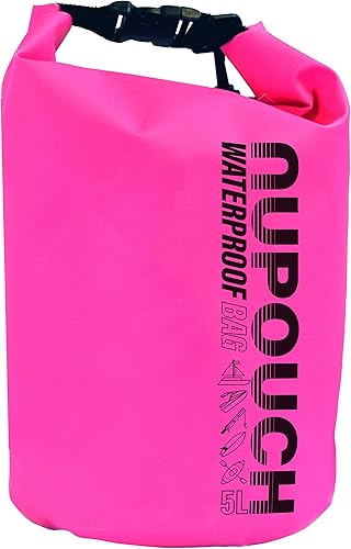 Vista 18 de Nupouch - Bolsa impermeable de 0.53/1.32/2.64/5.28 L, ligera, con parte superior enrollable, mochila seca para viajes, natación, navegación, kayak
