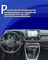 Vista 2 de Sequoia 2023 Protector de pantalla para Toyota RAV4 Sequoia Highlander Tundra 2023 Protector de pantalla táctil de 8 pulgadas, accesorios RAV4