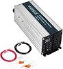 WZRELB 1200W Pure Sine Wave Inverter 36V DC to 110V 120V AC,Car Power Inverter with Dual AC Outlets, LED Display,Off-Grid Portable Power Converter for Home, RV, Truck, Camping