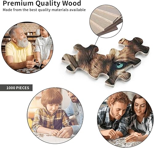 Miniatura 6 de Rompecabezas de 1000 piezas de Jesús y León para adultos y niños, rompecabezas para adultos, rompecabezas para adultos, juego de rompecabezas de