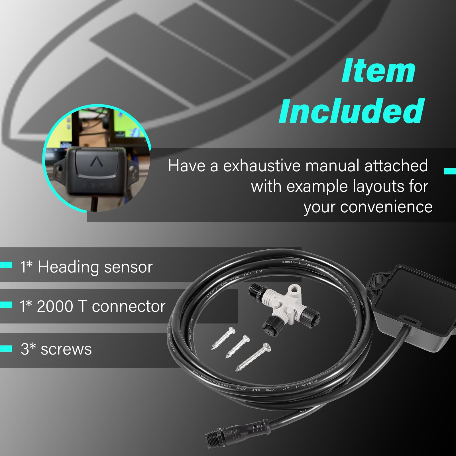 Amazon.com: Replace for Garmin Three-Axis Compass Heading