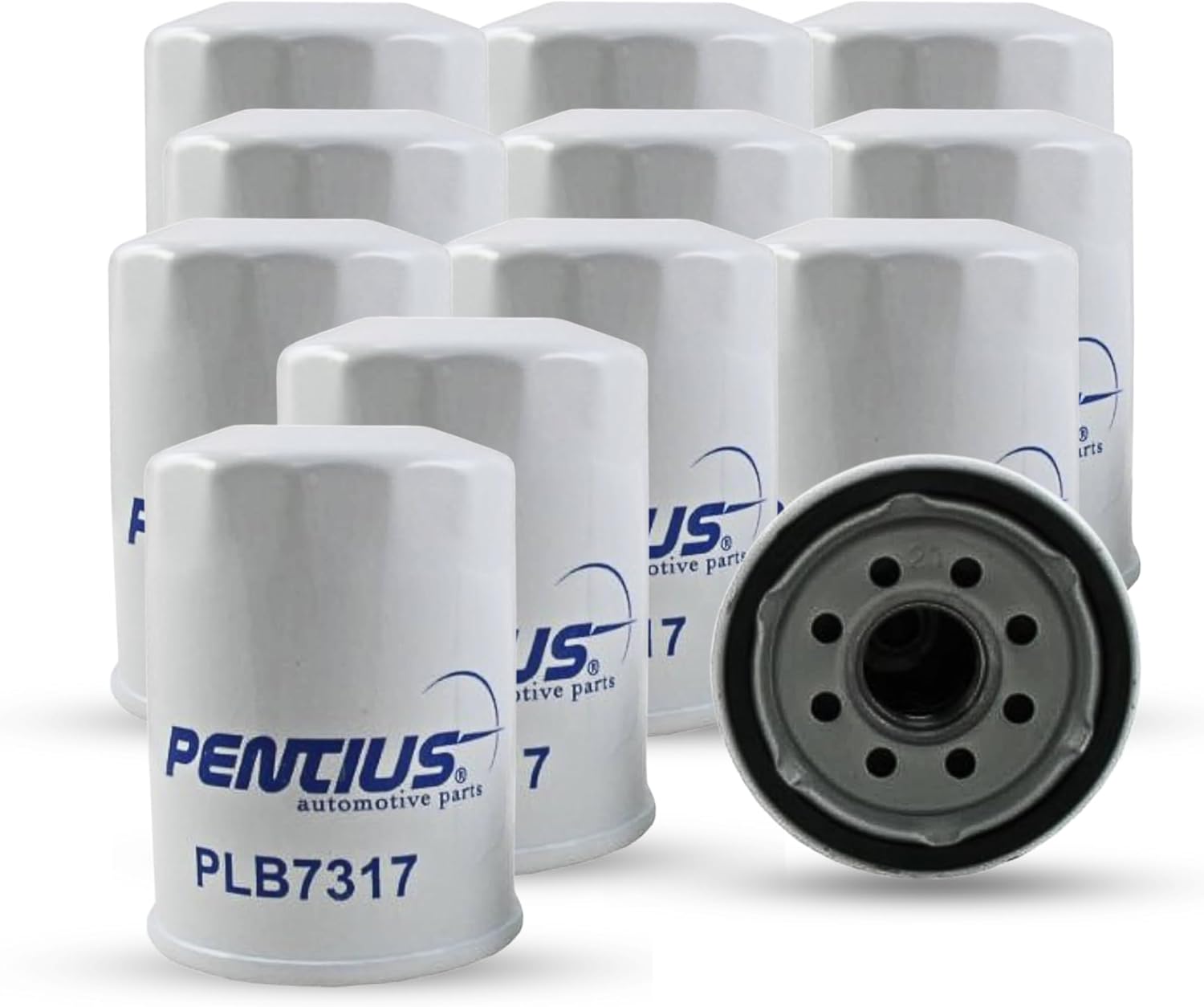 PLB7317-12PK Red Premium Line Spin-On Oil Filter, (Pack of 12) for Chrysler,Dodge,Eagele,Ford,Infiniti,Mazda,Mitsubishi,Plymouth