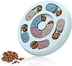 DR CATCH Dog Puzzle,Dogs Food Toys for IQ Training & Mental Enrichment,Dog Treat Puzzle(Blue)