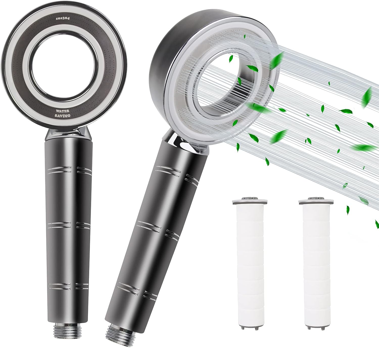 3er Set Duschkopf Filter - PP Wasserfilter Gegen Kalk & Chlor Für Weicheres Wasser