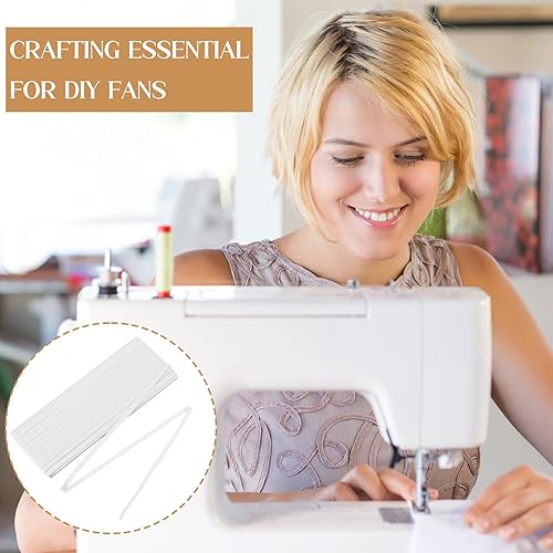 Vista 18 de Shappy Banda elástica para coser de punto (1/2 pulgada x 11 yardas, blanco)