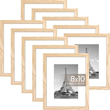 upsimples 8x10 Picture Frame Set of 10