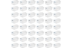 Sterilite 15 Qt Stackable Storage Bin