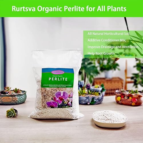 Miniatura 8 de Perlita orgánica natural de 15 cuartos de galón para plantas, mezcla para macetas de interiores y exteriores, enmienda del suelo para un drenaje