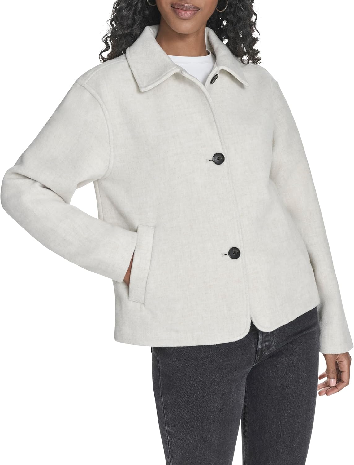 Levi's Women's Harper Wool Shortie Jacket - Image 6