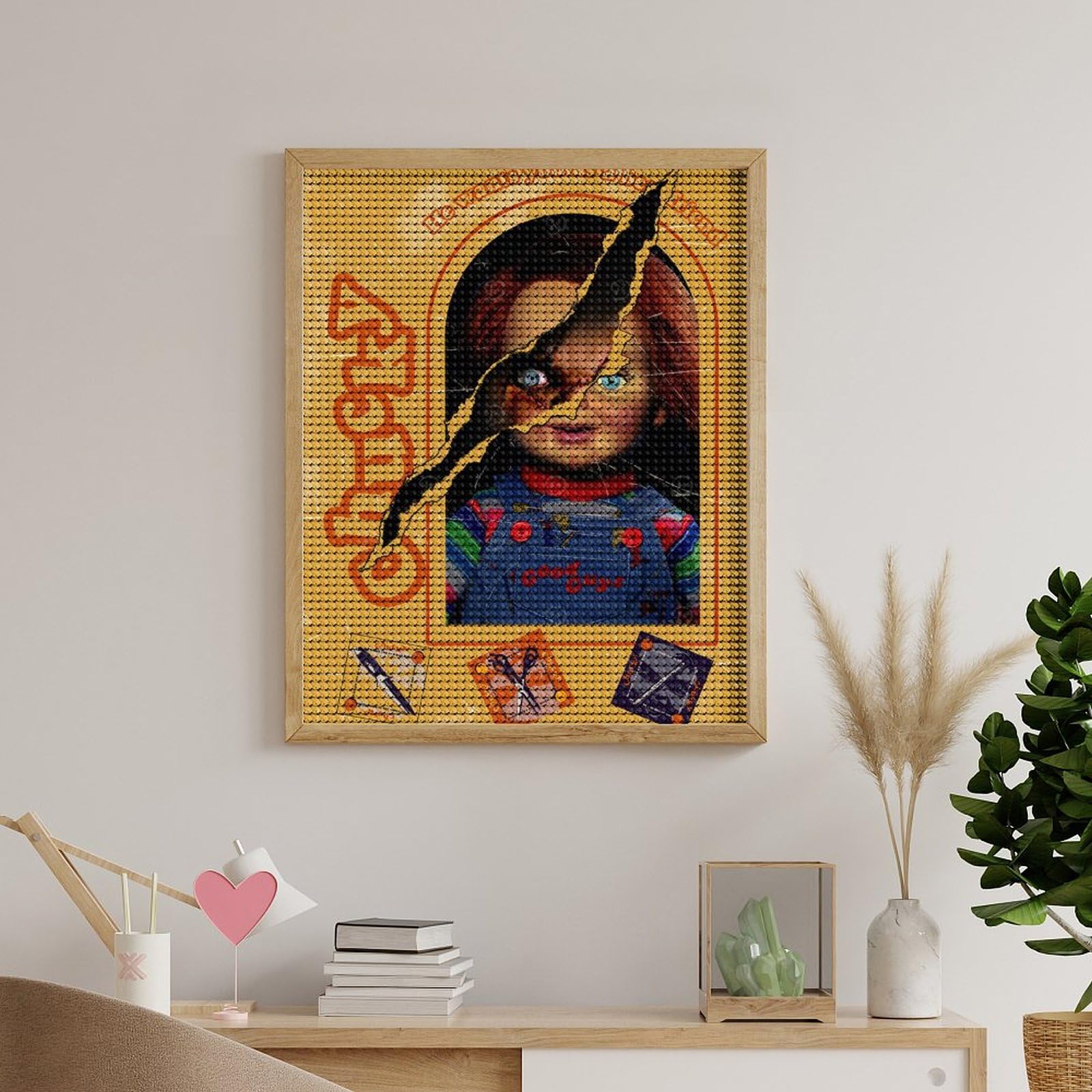 Amazon | ダイヤモンドアート チャッキー チャイルドプレイ ホラー映画