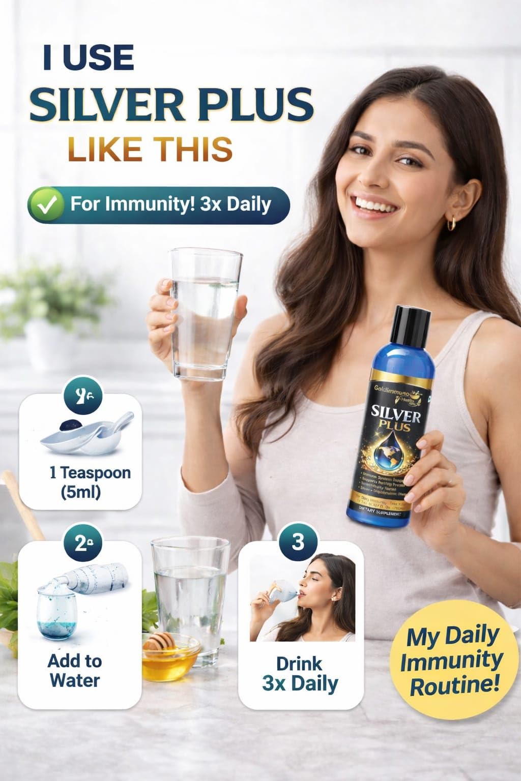 Goldimmuno Nano Silver Liquid 30 PPM (250ml) | Lab Tested Colloidal Silver | Purity Focused Wellness Support | Ultrafine Particles | Daily Use Liquid Supplement — Amazon image 3