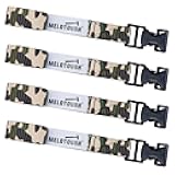 4-Pack Camo Tree Stand Straps, Heavy Duty Ratchet & Utility Straps for Summit Treestand Accessories, Deer Hunting Safety, Stabilizer & Backpack Harness Replacement​