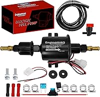 Vista 18 de Bomba de combustible eléctrica universal 12V 2.5-4.5 PSI en línea externa 5/16 pulgadas compatible con carburador marino diesel a gas marino E8016S