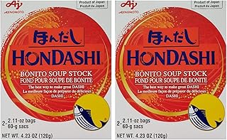 Ajinomoto HONDASHI Bonito Soup Stock 4.23oz, 4.23 Ounce (Pack of 2)
