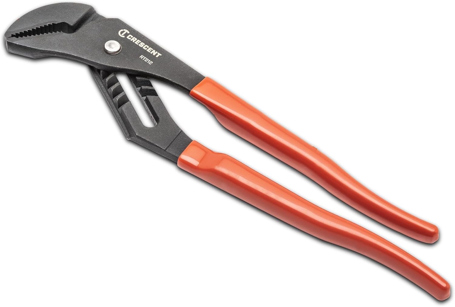 Crescent 16" Straight Jaw Dipped Handle Tongue & Groove Pliers - Adjustable Tool for Home Improvement & Plumbing Tasks - Black Oxide Finish - RT216CVN-06