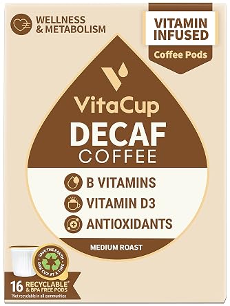 Amazon.com: VitaCup Decaf Coffee Pods 