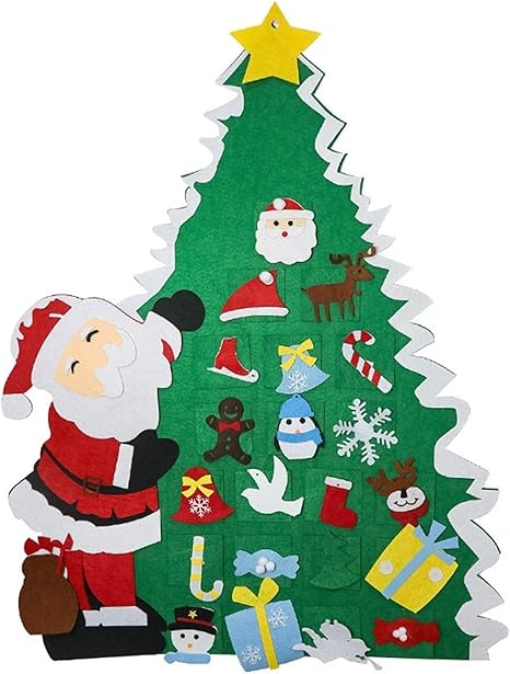 Amazon Co Jp Diyの三次元フェルト布クリスマスツリークリスマスの飾り手作りクリスマスツリーのハンギング クリスマス 飾り ステッカー 剥がせる おもちゃ Amazon Co Jp Diyの三次元フェルト布クリスマスツリークリスマスの飾り手作りクリスマスツリーのハンギング クリスマス 飾り ステッカー 剥がせる おもちゃ