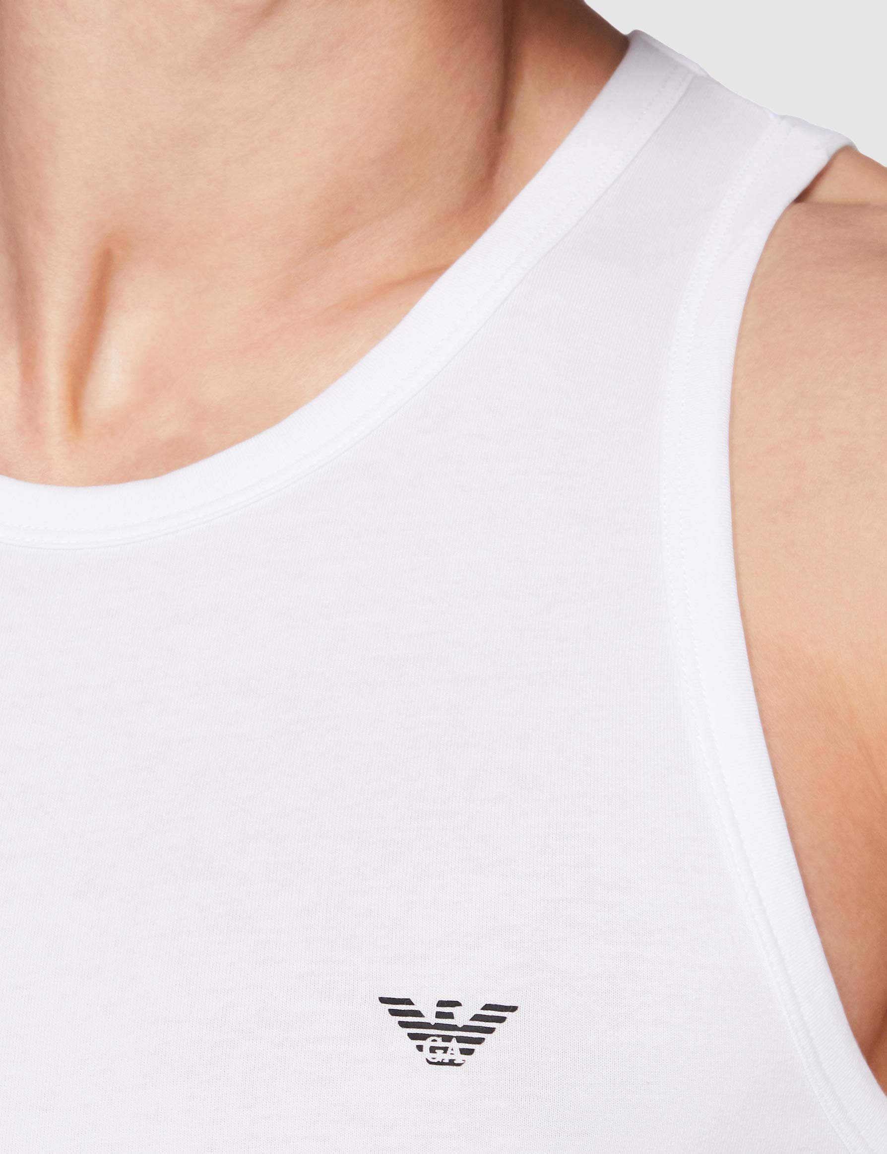 Emporio Armani Tank Iconic Logoband Canotte Uomo (Pacco da 1)