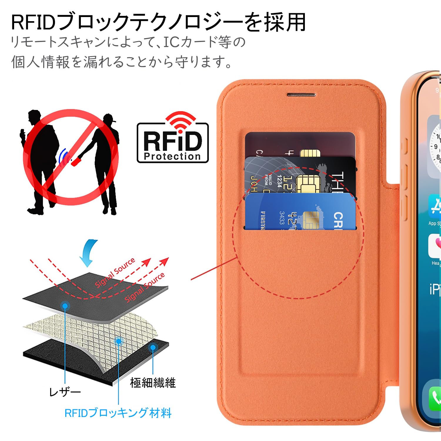 Amazon.co.jp: 【REHOOF】iPhone 17 pro max ケース 手帳型 magsafe