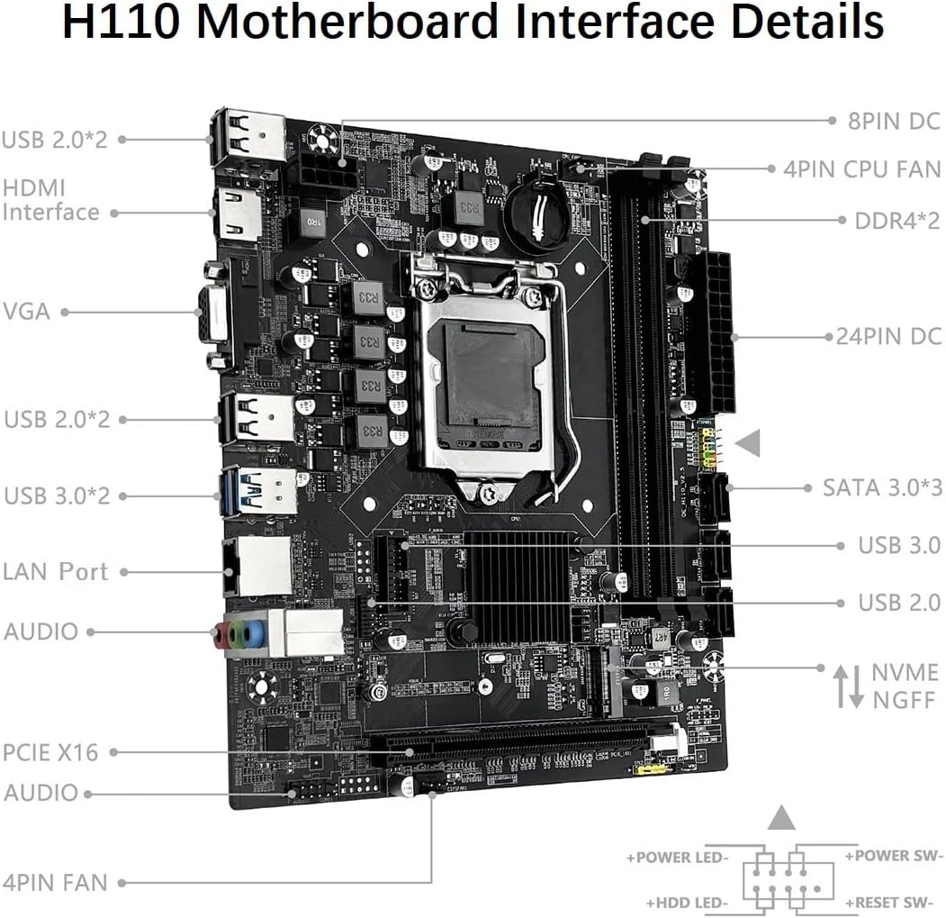 Review Placa-mãe H110: Testada por 30 dias para Home Office e Gaming