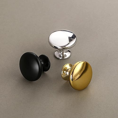 Miniatura 5 de Paquete de 10 manijas de aleación de aluminio de 1.17 pulgadas (1.181 in) para armarios de cocina, tocadores de baño, cajones de aparador, tiradores