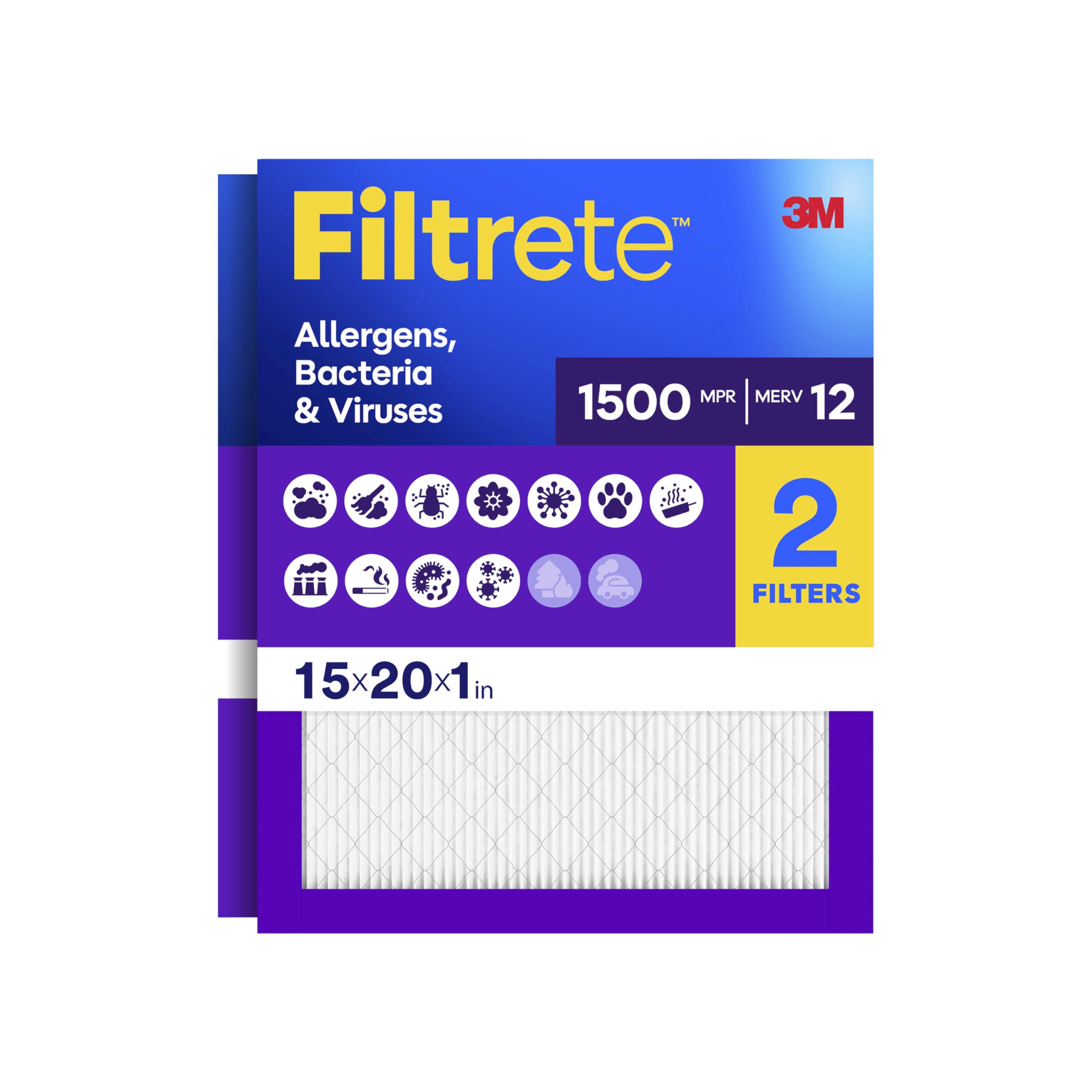 Filtrete 15x20x1 MERV 12 Air Filter