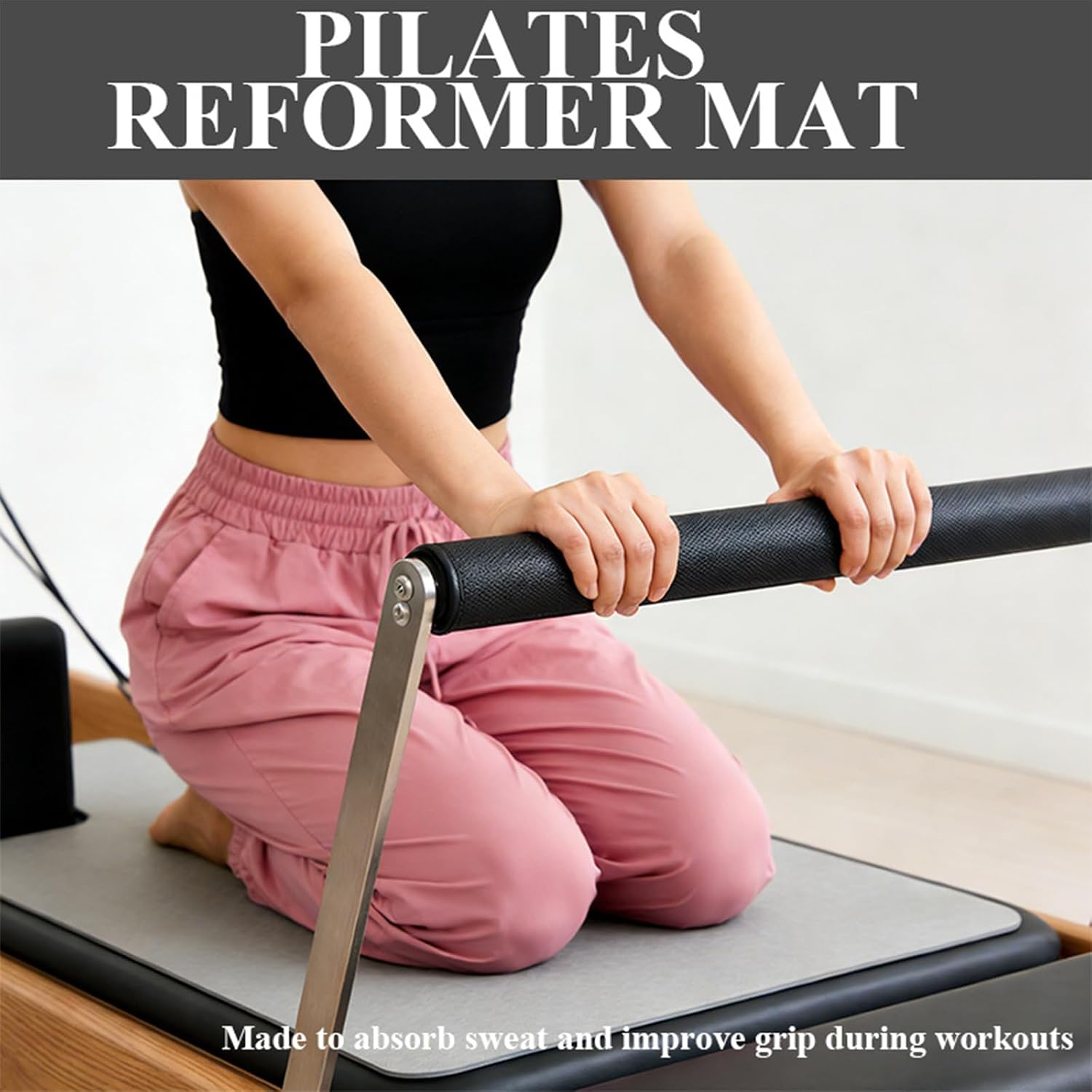 Non-Slip Pilates Reformer Mat Cover,Pilates Mats for Reformer