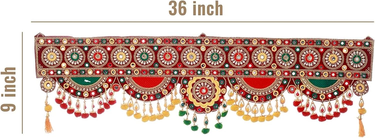Artificial Mogra Flower Garlands for Home Decor Wall Door Mandir Pooja Room Office Wedding Stage (Multicolor Length 37 inch)