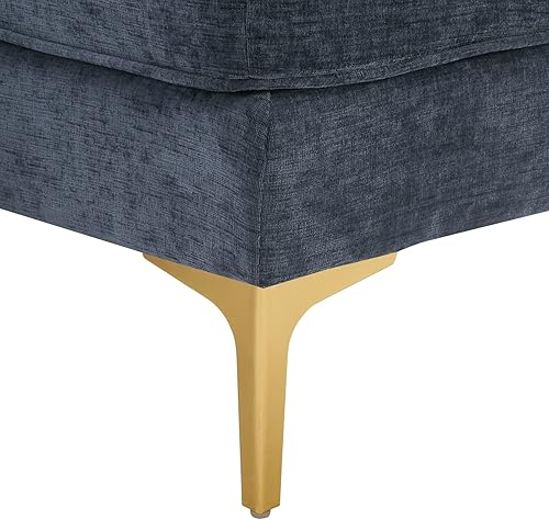 Miniatura 6 de Sofá convertible seccional de 85 pulgadas de ancho, sofá tapizado en forma de L, sofá de 3 asientos con diván reversible para sala de estar pequeña,