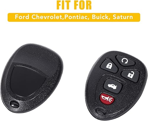 Miniatura 2 de Llavero de repuesto para Chevy Malibu Cobalt Pontiac Grand Prix G6 G5 Buick Lacrosse Allure Saturn Aura Sky 2004 2005 2006 2007 2008 2009 2010 2011