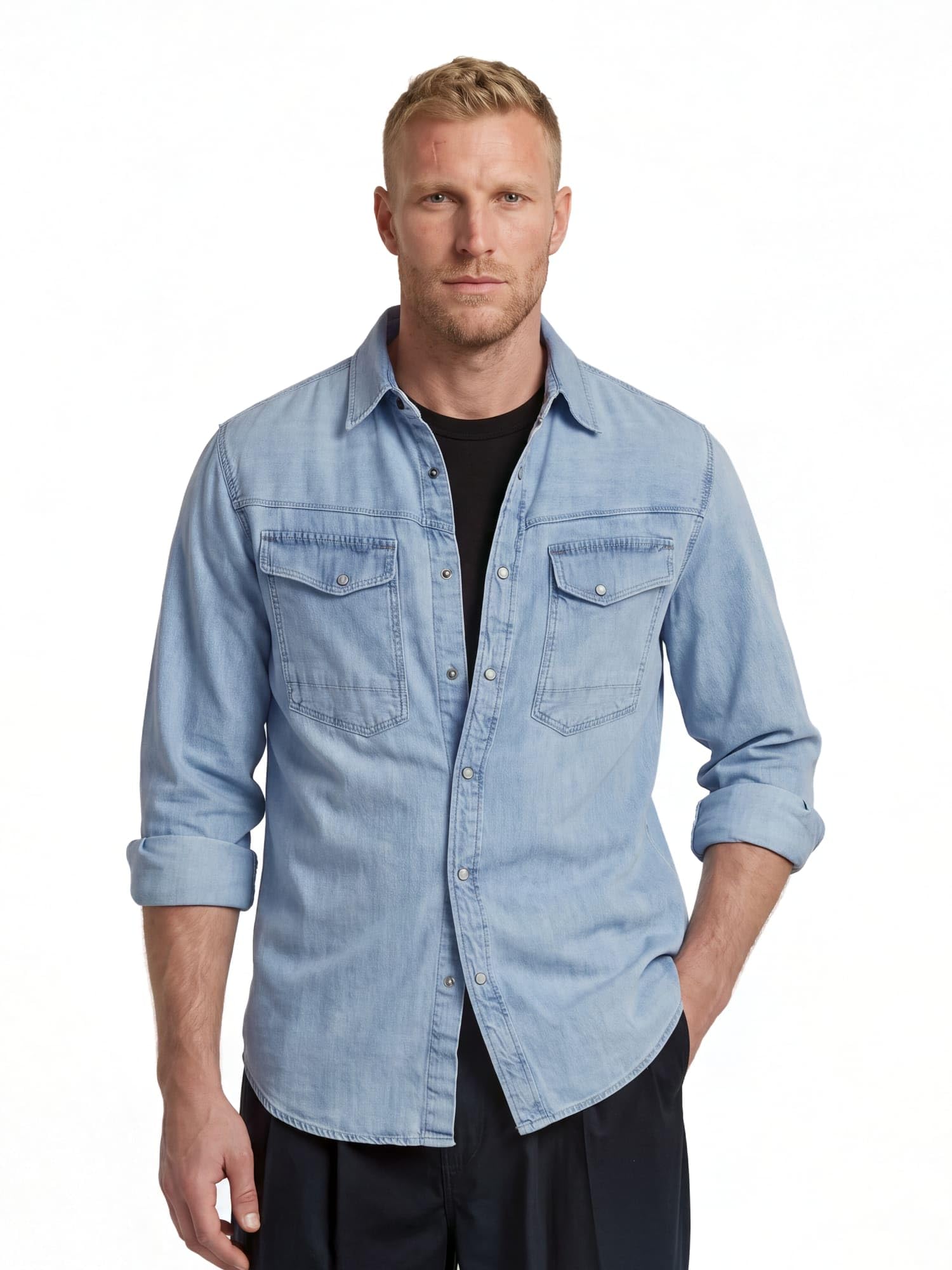 G-Star Raw C.V. Herren Dakota Slim Shirt Shirt