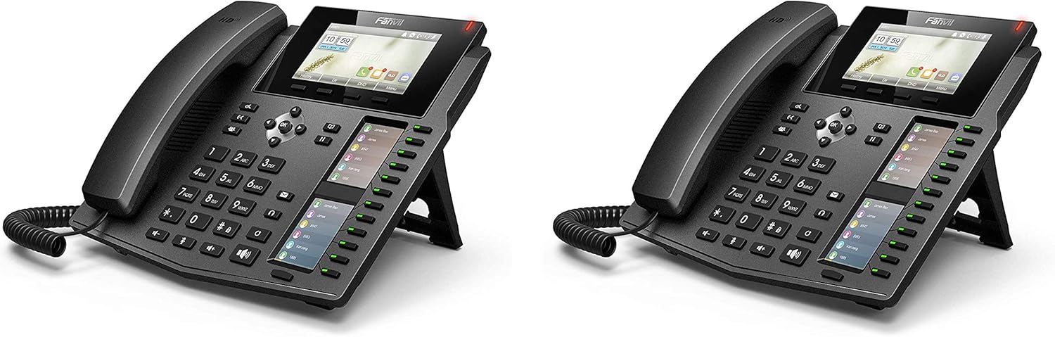Fanvil X6 Enterprise IP Phone (Black-2 Pack)