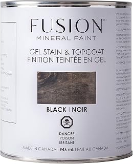 Gel Stain & Topcoat - 946 ml - Black
