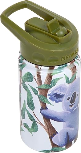 Miniatura 10 de FIFTY-FIFTY 12oz - Canguro con tapa de paja