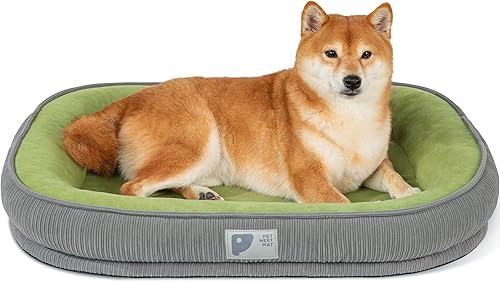 Miniatura 11 de Cama Ortopédica para Gatos para Cachorros, Sofá Cama para Gatos con Espuma de Celdas de Huevo Bolster de Cuatro Lados Camas de Sofá para Perros con