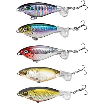 ⑪ルアー　ポッパー　セット ルアー ポッパー 7.5cm 11g 5個セット 仕掛け 送料無料