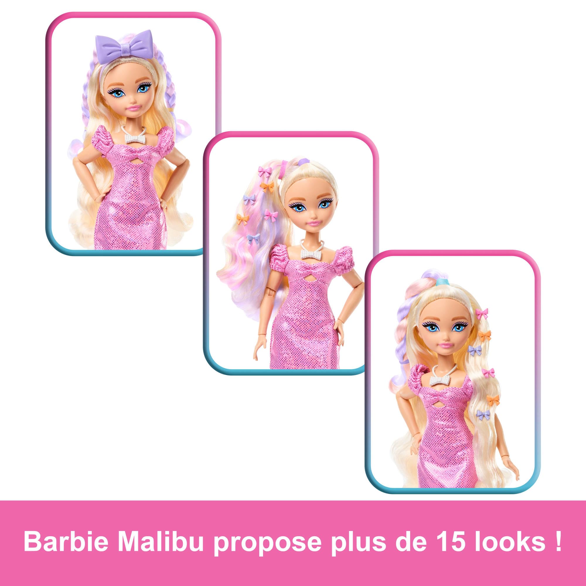 Barbie Dream Besties Poupée Malibu et Accessoires
