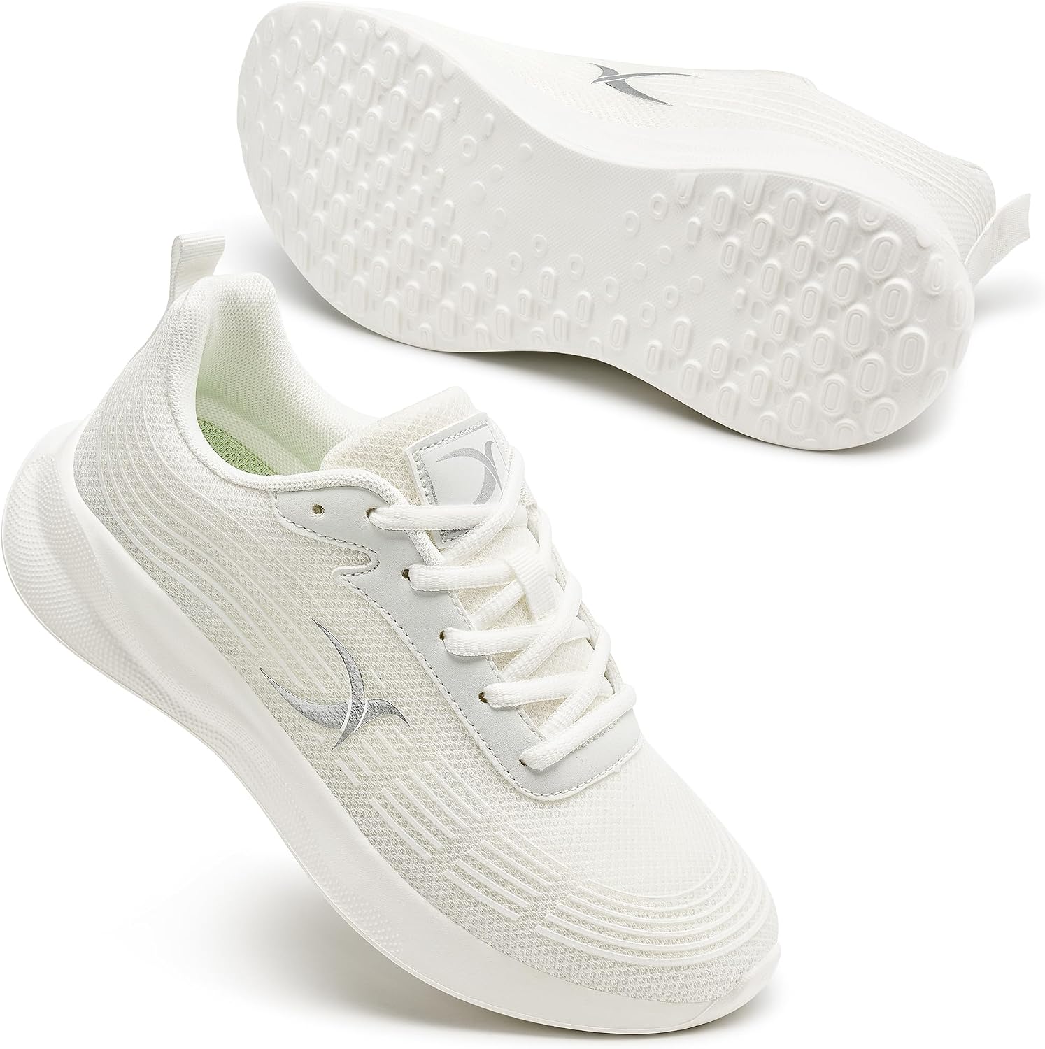 Womens Casual Walking Shoes: Breathable Mesh & Memory Foam — Lightweight Non-Slip Sneakers for Gym, Travel & Daily Wear