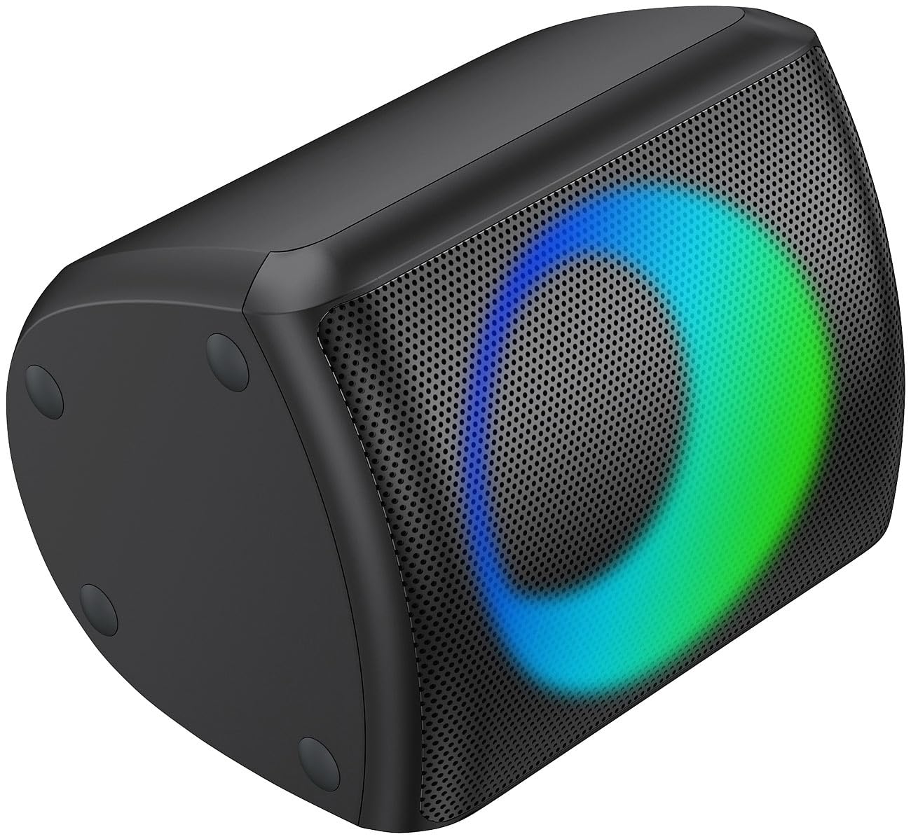 auvisio Boxen, Bluetooth: 2er-Set Outdoor-PA-Partyanlagen & -Bluetooth-Boomboxen, Lichteffekte (PA Anlage, Party-Lautsprecher, DJ)
