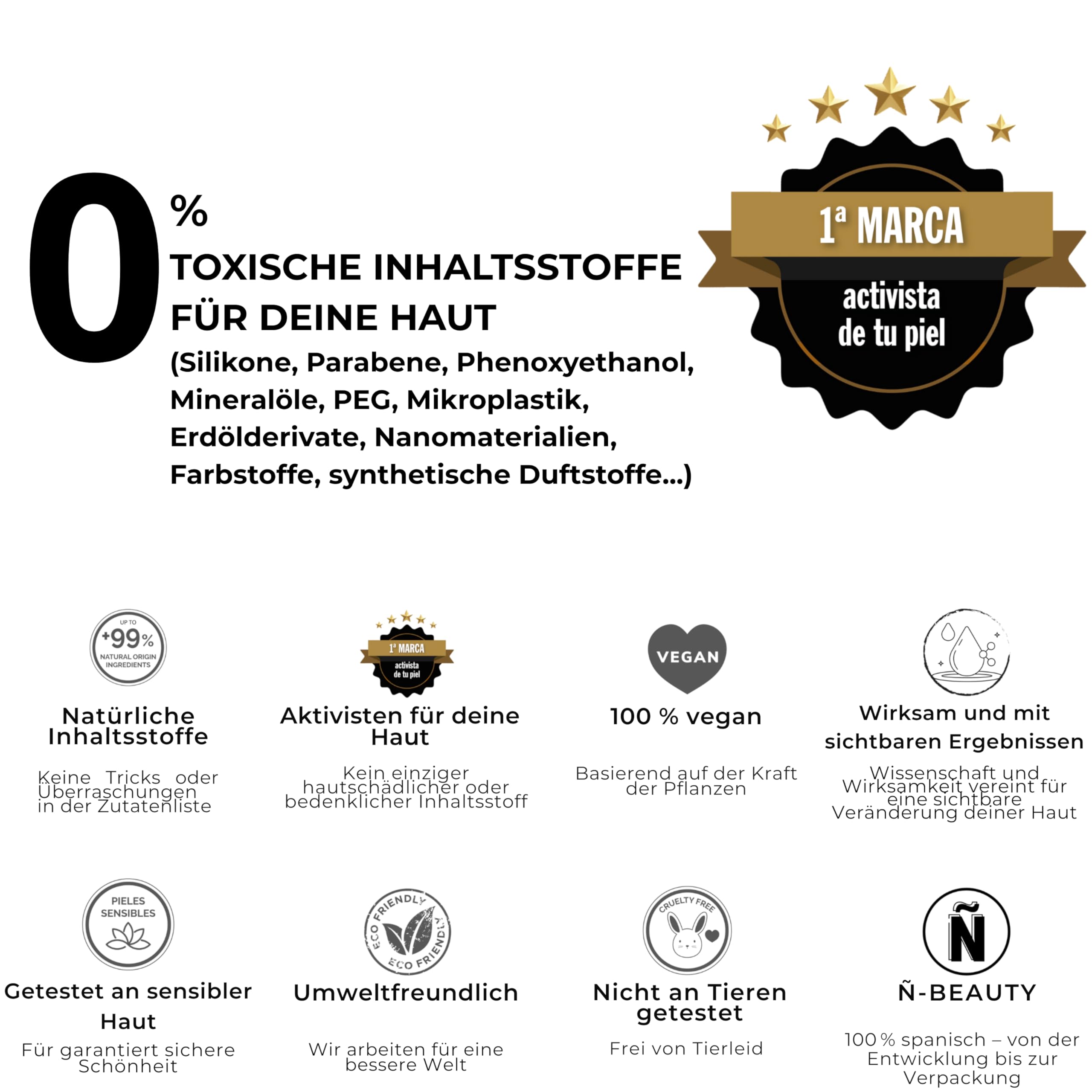 OhMyKoko | Set Lippenpflege und Augencontour | Lippenserum mit Hyaluronsäure + Anti-Aging Gesichtsserum | Hydratation, Volumen und Reduzierung von Augenringen | Verjüngende Wirkung | Naturkosmetik