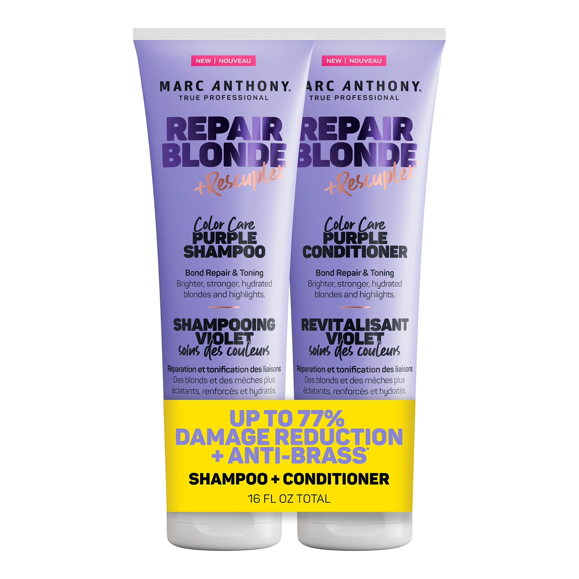 Marc Anthony Repair Blonde Purple Set