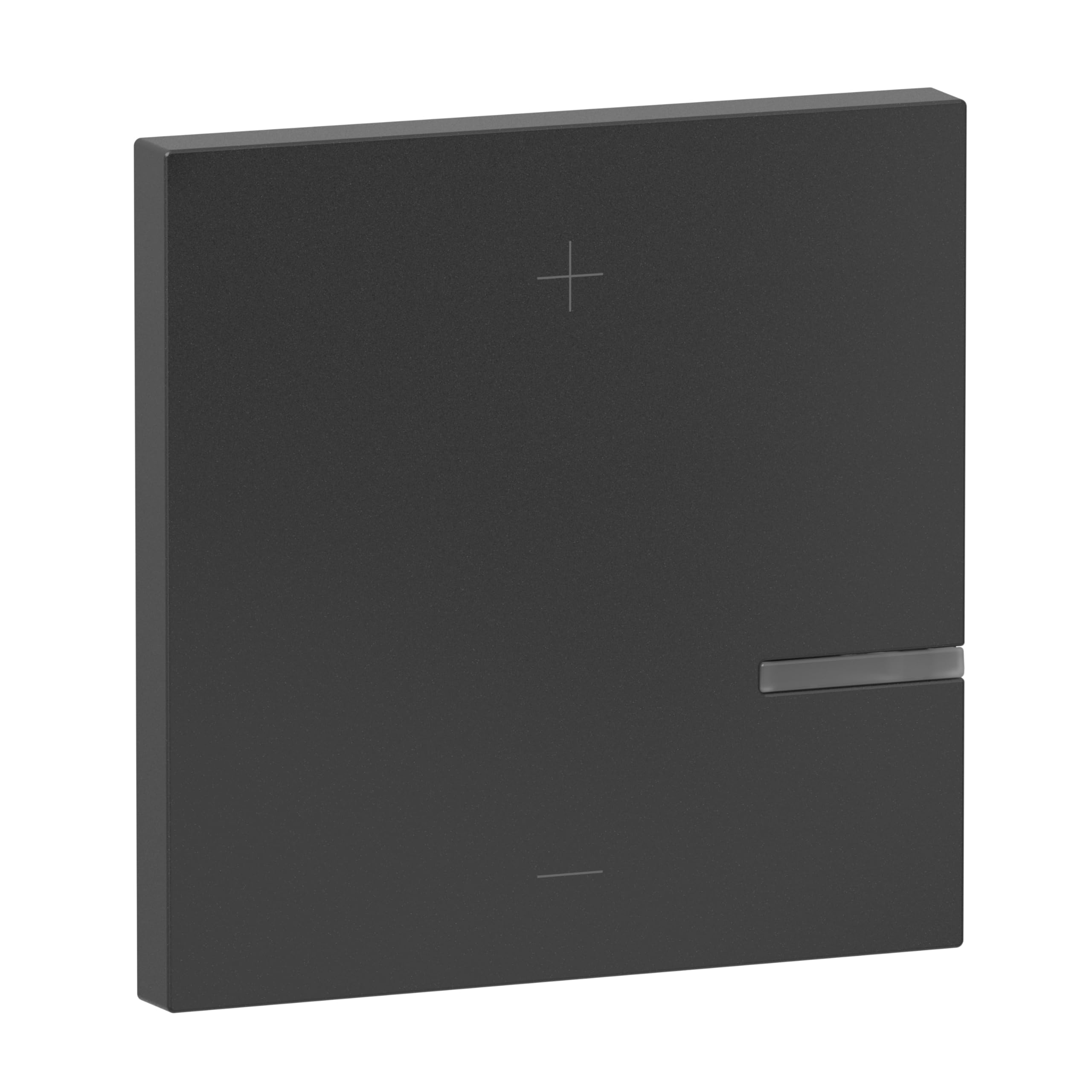 LEGRAND, Seano 765441 Rocker Switch for Push Dimmer 2-Wire Design with Lighting Window for Status LED Colour: Anthracite Lacquered