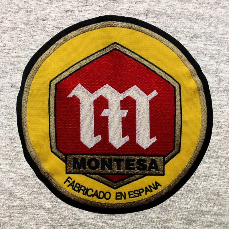 Écusson brodé Montesa grand pour réparer et décorer un blouson