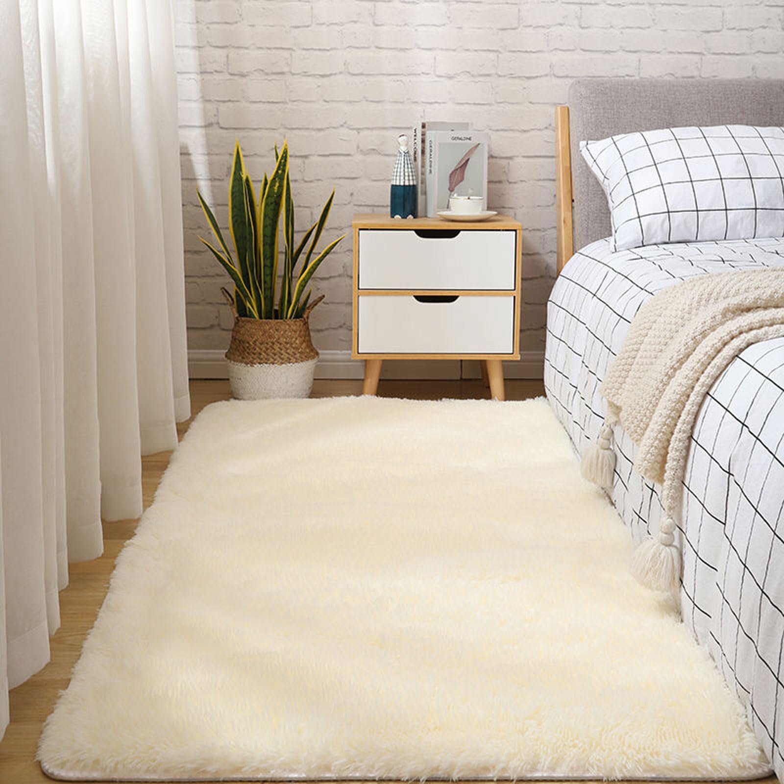 Tapis de chaise pour tapis de salon chambre bebe en peluche