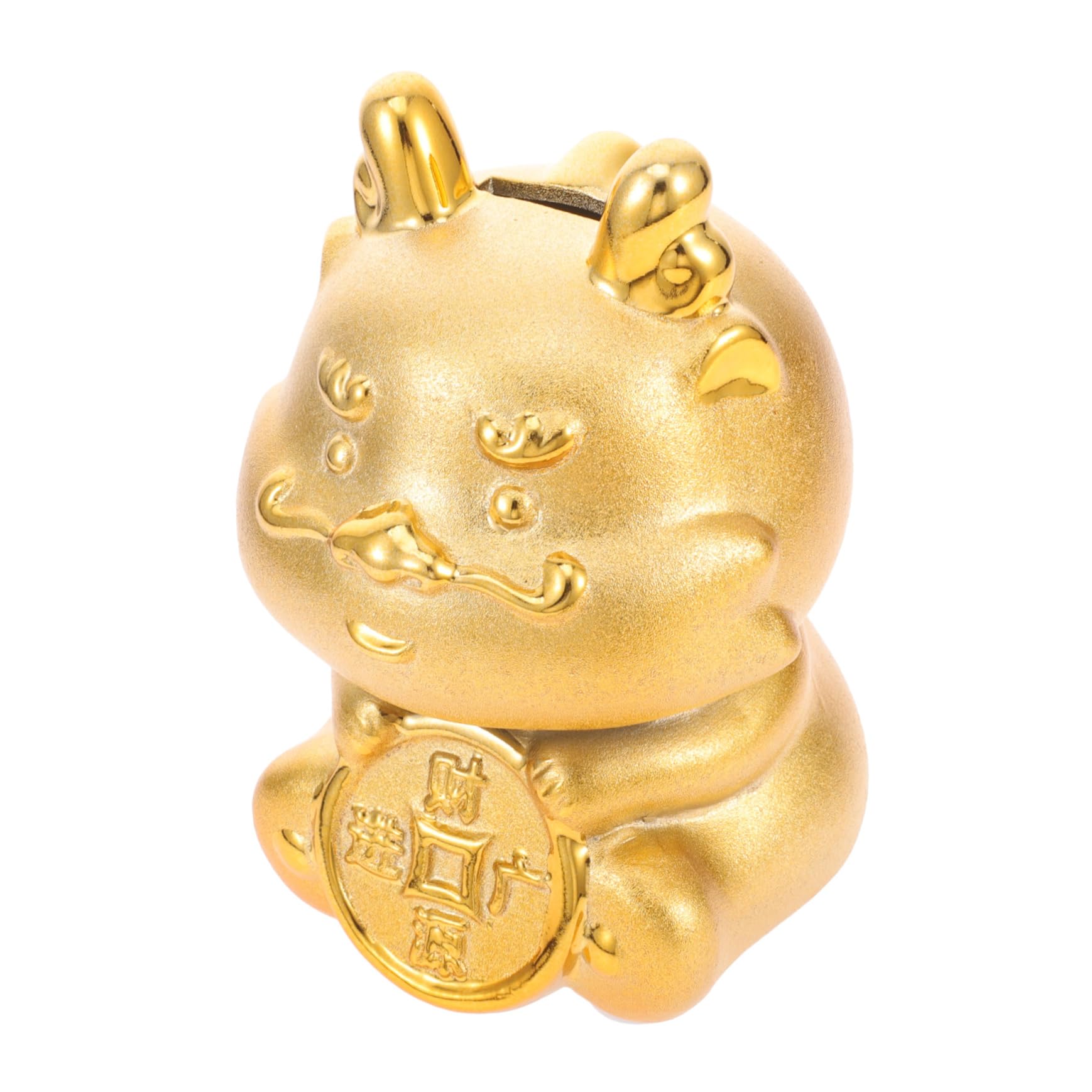 Tirelire dragon en porcelaine pour l'apprentissage du concept argent
