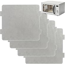 4 Pcs Mica Sheets for Microwave, Universal Waveguide Cover Replacement, Cut to Size for Oven