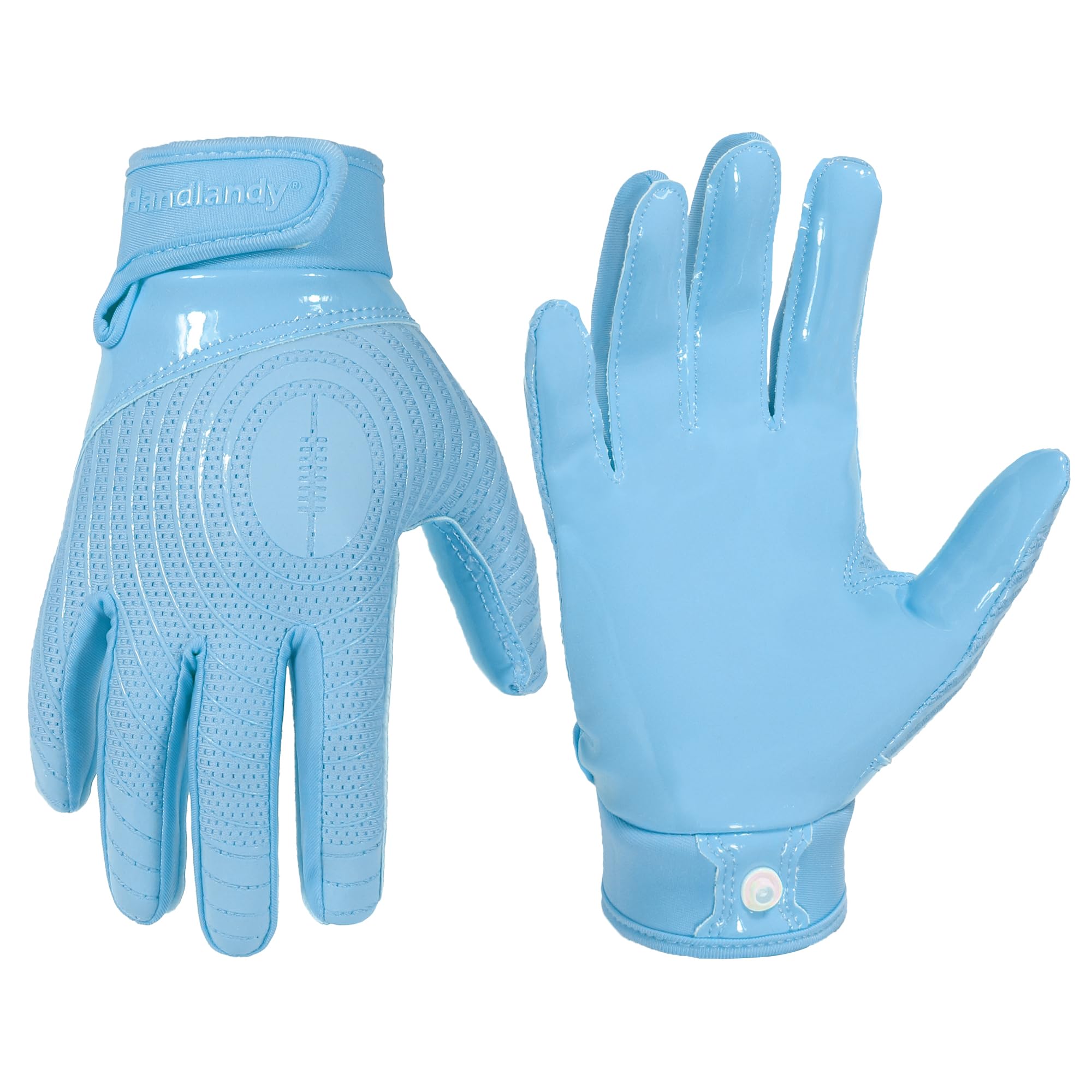 HANDLANDY Youth Football Gloves, Kids Sticky Receiver Gloves,Super Grip Football Glove Best Gift for Boys,Girls