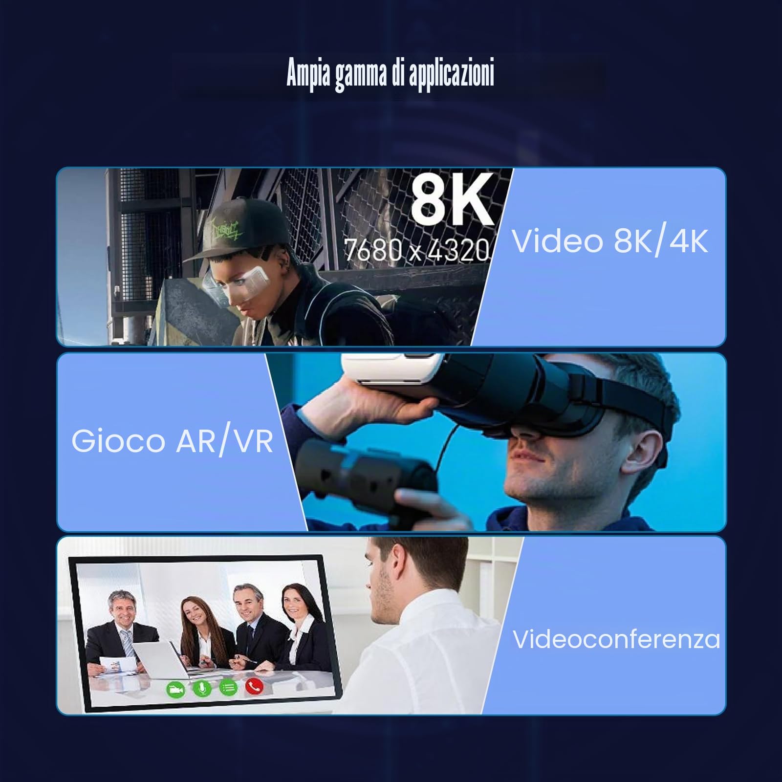 GLOTRENDS WiFi 7 Scheda con antenna di estensione da 2 metri per PC desktop, Intel BE200NGW, compatibile solo con Windows 11 24H2 o versione superiore (non supporta la scheda madre AMD)